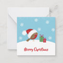 Zoek naar merry christmas bird briefkaarten Robin