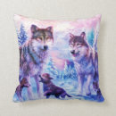 Recherche de loup sauvage coussins Loups sauvages