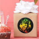 Recherche de lion de rasta autocollants Jamaïcain