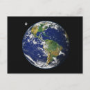 Recherche de planète bleue cartes postales Astronomie