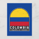 Recherche de colombienne cartes postales Drapeau de la colombie