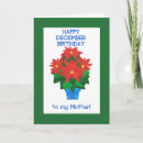 Recherche de poinsettia rouge vœux cartes Pour elle