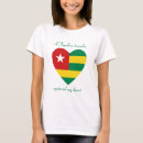 Recherche de drapeau togolais tshirts Pays