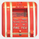 Recherche de alarmes autocollants Feu