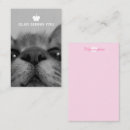 Recherche de chat standard cartes visite Noir et blanc