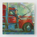 Recherche de camion rouge horloges Camionneurs