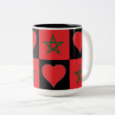 Recherche de drapeau du maroc tasses Patriotique