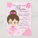 Recherche de pirouette invitations Girl
