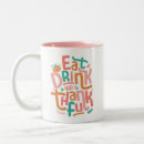 Recherche de thanksgiving tasses Typographie