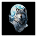 Recherche de lune de loup posters Faune