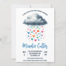 Recherche de nuages mignons invitations Pluie