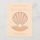 Recherche de coquille de palourde cartes postales Coquillage