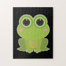 Recherche de frog puzzles Cartoon