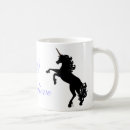 Recherche de licorne noire tasses Animaux