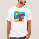 Recherche de mariage de plage tshirts Monogramme
