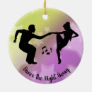 Recherche de la danse ornements Silhouette