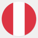 Recherche de pérou autocollants Drapeau du pérou