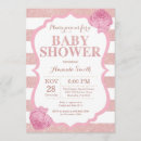 Recherche de florale baby shower fille invitations Moderne