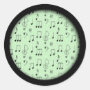 Recherche de symboles de musique autocollants Clé de sol
