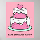 Recherche de décoration de gâteau posters Illustration