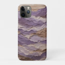 Recherche de paysage de montagne iphone coques Violet