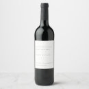 Recherche de mariage vin étiquettes Formel