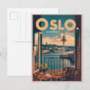 Recherche de oslo cartes postales Drapeau norvégien