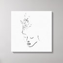 Recherche de le visage de la dame Femme