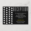 Recherche de triangles géométriques invitations Moderne
