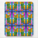 Recherche de vitrail tapis souris Coloré