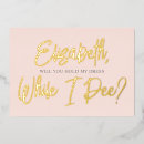 Zoek naar bridesmaids uitnodigingen Blush pink