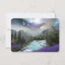 Recherche de paysage magique vœux cartes Fantastique