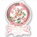 Recherche de rococo autocollants Élégant