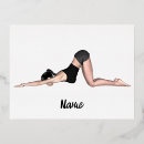Recherche de poses de yoga cartes postales Pour elle