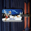 Recherche de renne bagages étiquettes Festif