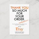 Recherche de vendeur etsy cartes visite Moderne