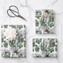 Recherche de motif de cactus papier cadeau Nature