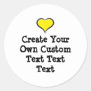 Zoek naar eigen tekst stickers Minimalistisch
