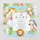 Recherche de jungle invitations Animaux