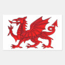 Recherche de dragon symbol autocollants Rouge