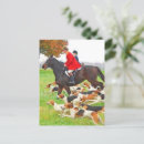 Recherche de haches cartes postales Chien de chasse