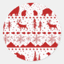 Recherche de rouge renard autocollants Noël