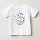 Recherche de famille bébé tshirts Camping