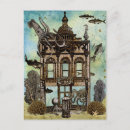 Recherche de calmar cartes postales Steampunk
