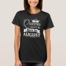 Zoek naar koninginnen tshirts Verjaardag