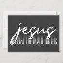 Recherche de jésus invitations Typographie