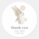 Recherche de lapin rose autocollants Floral