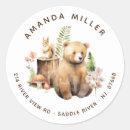 Recherche de animal baby shower autocollants Moderne