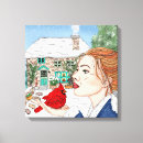 Recherche de cardinal painting toiles Hiver