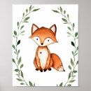 Recherche de renard posters bébés enfants Petit garçon
